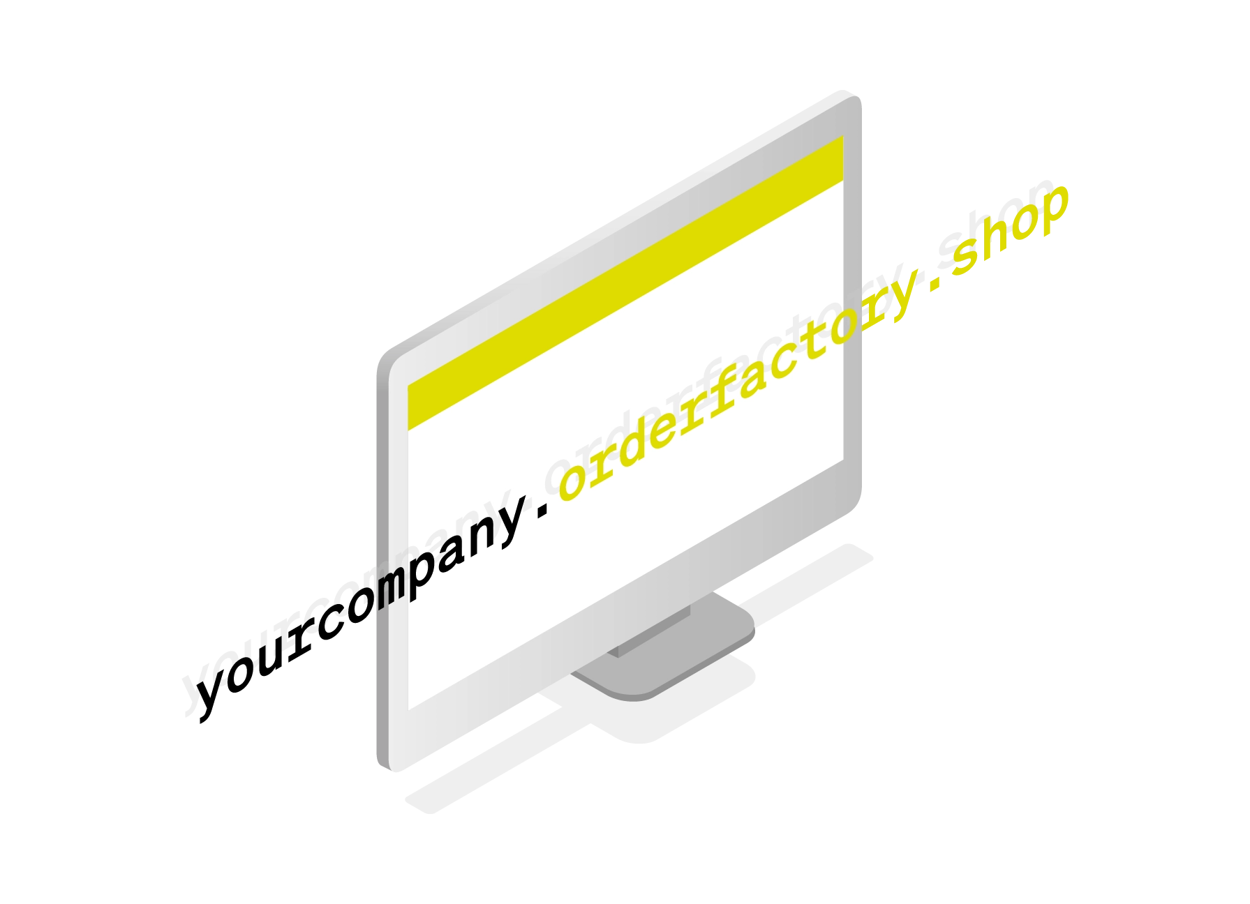 order factory dominio aziendale personalizzato ecommerce portale b2b